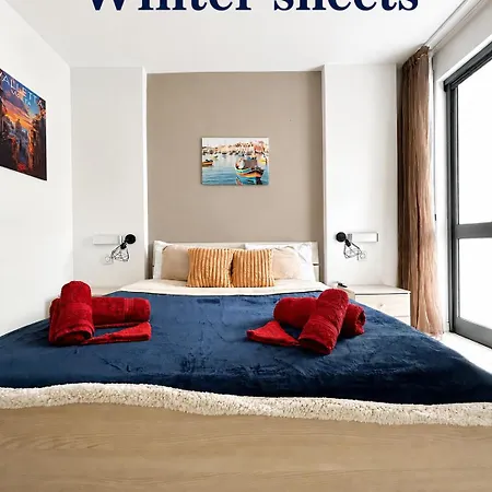 The Comfy Apartment-2 Bedroom, Near Shops, Restaurants & Bus Stop Apartament St Paul's Bay